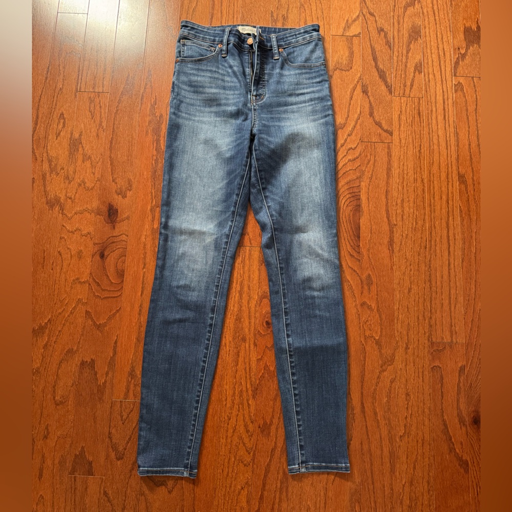 Madewell Curvy High Rise Skinny Jeans